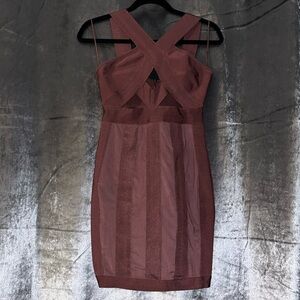 THE ULTIMATE SWITCH UP DRESS - DARK ROSE